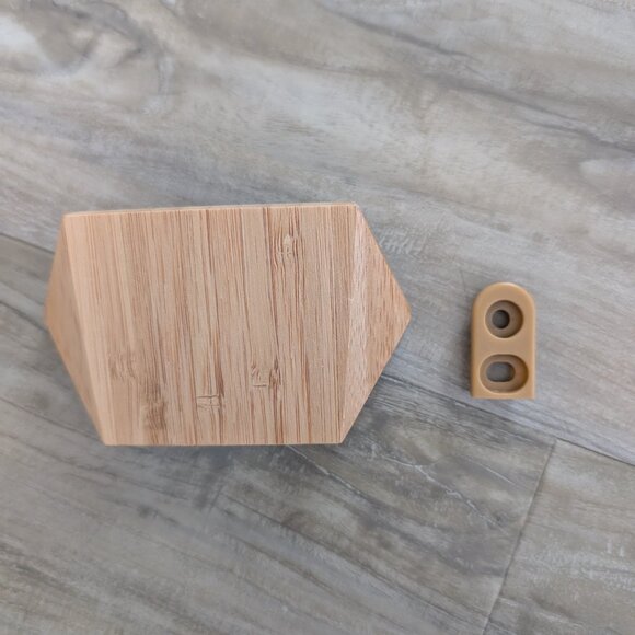 IKEA SKUGGIS Bamboo Wall Hooks (3) - Picture 4 of 7